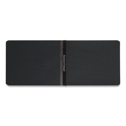 Prong Fastener Premium Pressboard Report Cover, Two-piece Prong Fastener, 2" Capacity,  8.5 X 11, Black/black