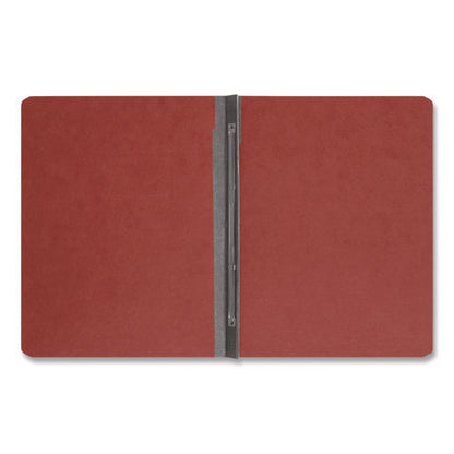 Prong Fastener Pressboard Report Cover, Two-piece Prong Fastener, 3" Capacity, 8.5 X 11, Red/red