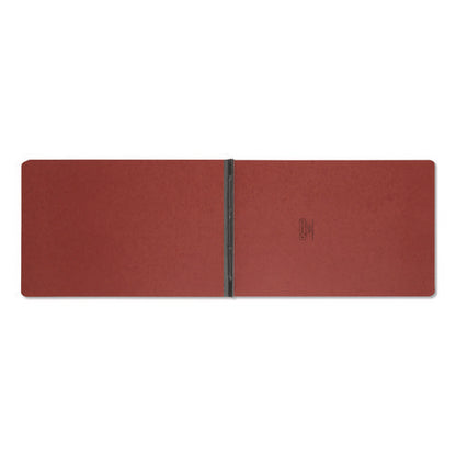 Prong Fastener Pressboard Report Cover, Two-piece Prong Fastener, 3" Capacity, 11 X 17, Red/red