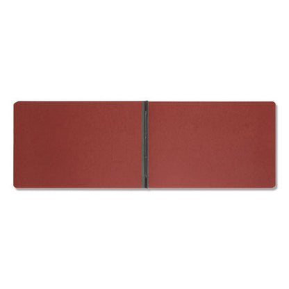 Prong Fastener Premium Pressboard Report Cover, Two-piece Prong Fastener, 3" Capacity, 11 X 17, Red/red