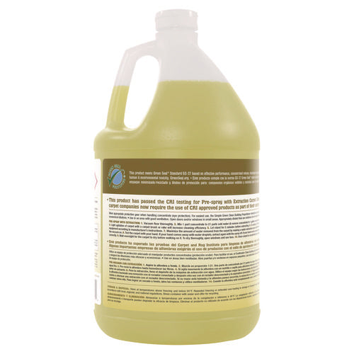 Clean Building Carpet Cleaner Concentrate, Unscented, 1gal Bottle