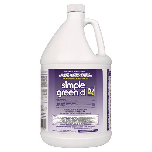D Pro 5 Disinfectant, 1 Gal Bottle, 4/carton