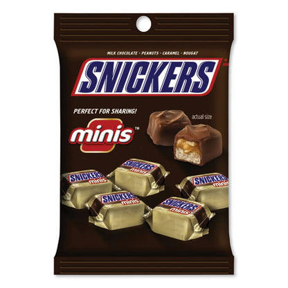 Minis Size Chocolate Bars, Milk Chocolate, 4.4 Oz Pack, 12 Packs/carton