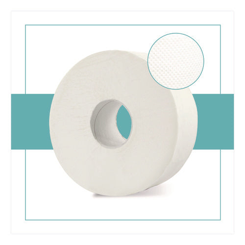 Hytech Seas Mini Jrt, Septic Safe, 1-ply, 3.3" X 750 Ft, White, 6 Rolls/carton