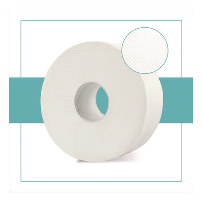 Hytech Seas Mini Jrt, Septic Safe, 1-ply, 3.3" X 750 Ft, White, 6 Rolls/carton