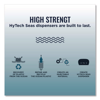 Hytech Seas Mini Jrt Twin Dispenser, 5.5 X, 15.7 X 9.8, Black