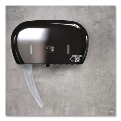 Hytech Seas Mini Jrt Twin Dispenser, 5.5 X, 15.7 X 9.8, Black