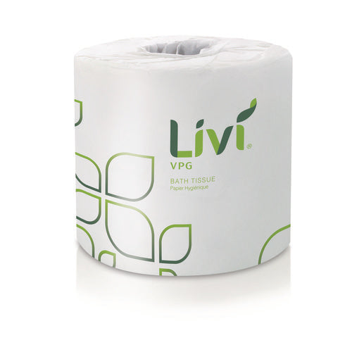 Bath Tissue, 2-ply, White, 500 Sheets/roll, 96 Rolls/carton