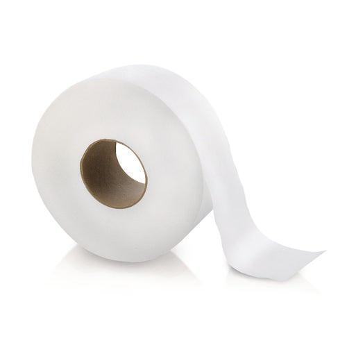 Jumbo Bath Tissue, 2-ply, 3.3" X 1,000 Ft, White, 12 Rolls/carton
