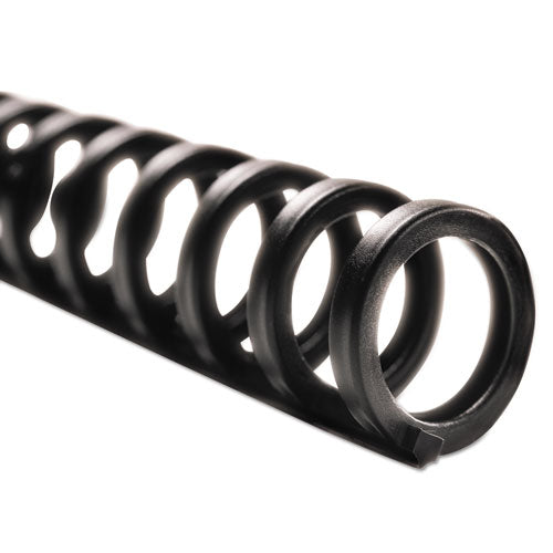 Proclick Easy Edit Spines For 11 X 8.5 Documents, 32 Rings, 0.5" (85-sheet) Capacity, Black, 25/pack