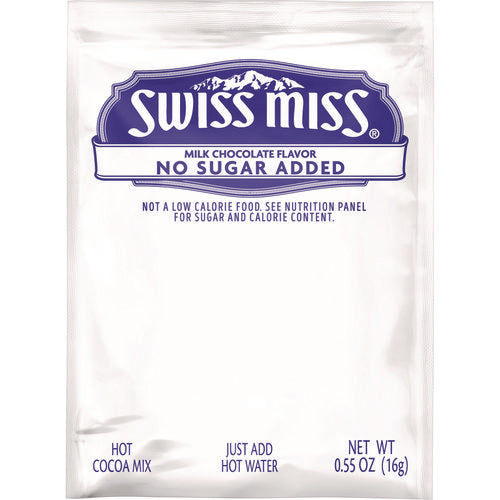 Hot Cocoa Mix, No Sugar Added, 24 Packets/box