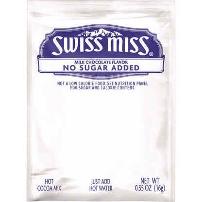 Hot Cocoa Mix, No Sugar Added, 24 Packets/box