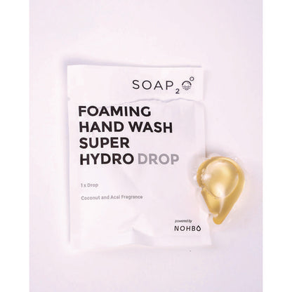 Foaming Super Hydrodrop, Coconut Acai, 500 Ml Pump Refill, 4/pack, 30 Packs/carton