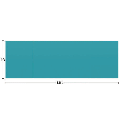 Better Than Paper Bulletin Board Roll, 4 Ft X 12 Ft, Teal