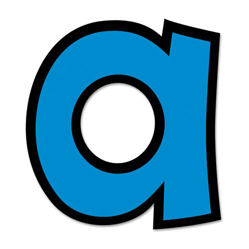 Ready Letters Playful Combo Set, 4" Tall, Blue Characters, 216/set