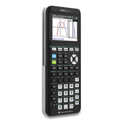 Ti-84 Plus Ce Programmable Color Graphing Calculator, 10-digit Lcd, Black