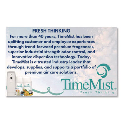 Premium Metered Air Freshener Refill, Caribbean Waters, 7.1 Oz Aerosol Spray