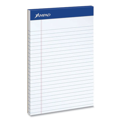 Perforated Writing Pads, Wide/legal Rule, (50) White 8.5 X 11.75 Sheets, Dozen