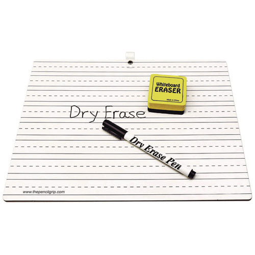 Dry Erase Whiteboard Student Starter Kits With Markers And Erasers, 11.75" X 9", White Surface, 24/carton