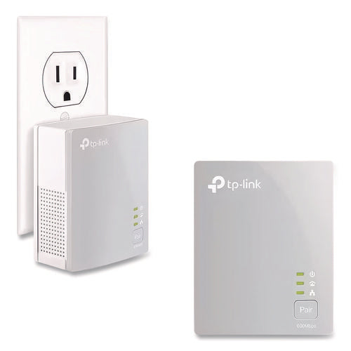 Tl-pa4010kit Av600 Powerline Starter Kit, 1 Port