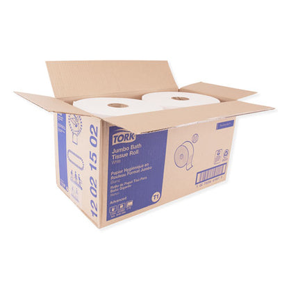 Advanced Jumbo Bath Tissue, Septic Safe, 2-ply, 3.48" X 1,600 Ft, White, 6 Rolls/carton