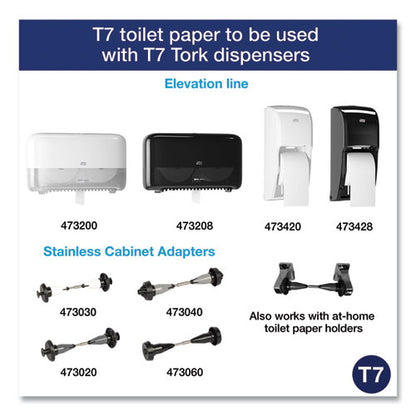 Advanced High Capacity Bath Tissue, Coreless, Septic Safe, 2-ply, White, 1,000 Sheets/roll, 36 Rolls/carton