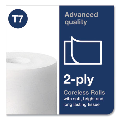 Advanced High Capacity Bath Tissue, Coreless, Septic Safe, 2-ply, White, 1,000 Sheets/roll, 36 Rolls/carton
