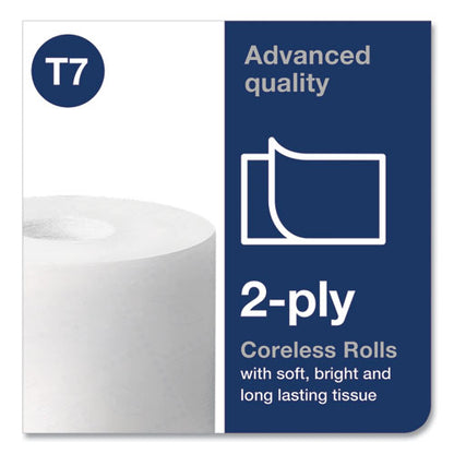 Advanced High Capacity Bath Tissue, Coreless, Septic Safe, 2-ply, White, 1,000 Sheets/roll, 36 Rolls/carton