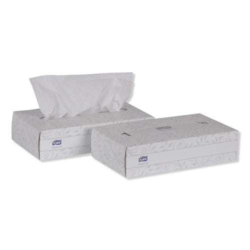 Advanced Facial Tissue, Flat Box, 2-ply, White, 100 Sheets/box, 30 Boxes/carton