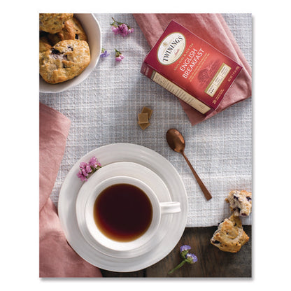 Tea Bags, English Breakfast, 3.53 Oz, 50/box
