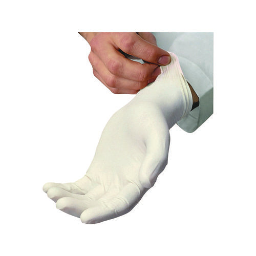 L5201 Series Powder-free Latex Gloves, Small, 4 Mil Thick, 9" Long, Ivory, 100/box, 10 Boxes/carton