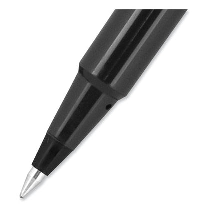 Rollerball Pen, Stick, Extra-fine 0.5 Mm, Black Ink, Black Barrel, 72/pack