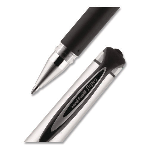 207 Impact Gel Stick Pen Refills, Bold 1 Mm Conical Tip, Black Ink, 2/pack