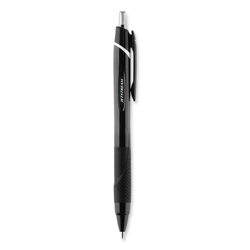Jetstream Elements Hybrid Gel Pen, Retractable, Medium 1 Mm, Assorted Ink And Barrel Colors, 12/pack