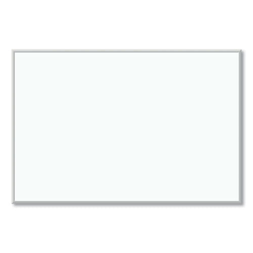Melamine Dry Erase Board, 72" X 48" (actual Size: 70" X 47"), White Surface, Satin Aluminum Frame