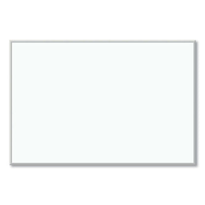 Melamine Dry Erase Board, 72" X 48" (actual Size: 70" X 47"), White Surface, Satin Aluminum Frame