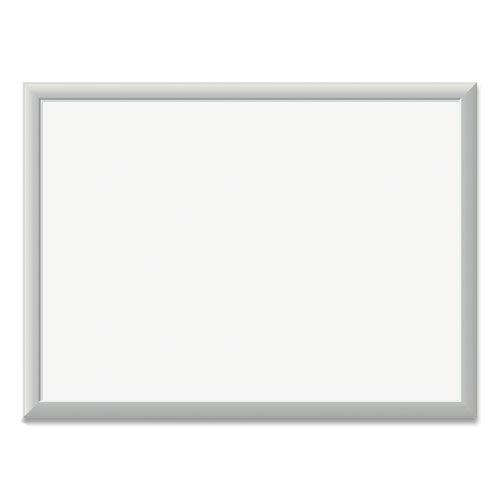 Magnetic Dry Erase Board With Aluminum Frame, 24" X 18" (actual Size: 23" X 17"), White Surface, Satin Aluminum Frame