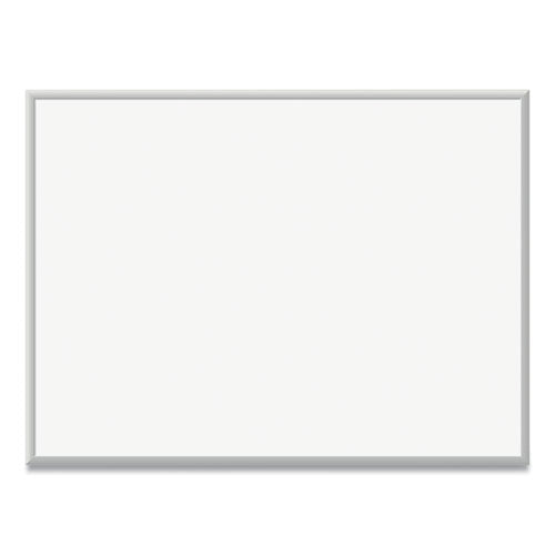 Magnetic Dry Erase Board With Aluminum Frame, 48" X 36" (actual Size: 47" X 35"), White Surface, Satin Aluminum Frame