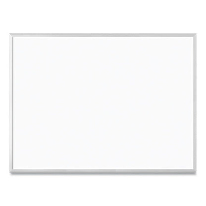 Magnetic Dry Erase Board With Aluminum Frame, 48" X 36" (actual Size: 47" X 35"), White Surface, Satin Aluminum Frame