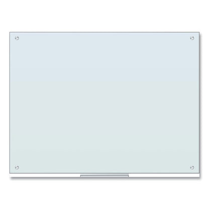 Glass Dry Erase Board, 48" X 36" (actual Size: 47" X 35"), White Surface