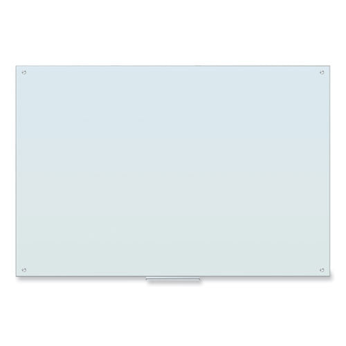Glass Dry Erase Board, 72" X 48" (actual Size: 70" X 47"), White Surface