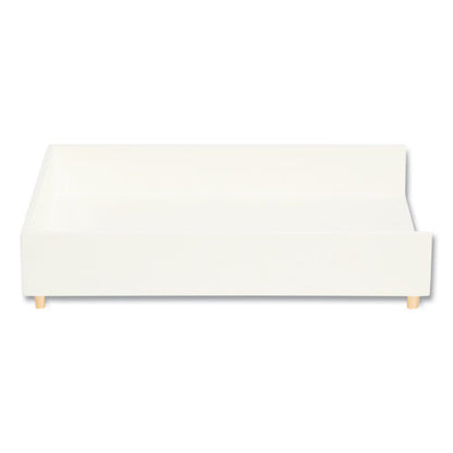 Juliet Paper Tray, 1 Section, Holds 11" X 8.5" Files, 10 X 12.25 X 2.5, White