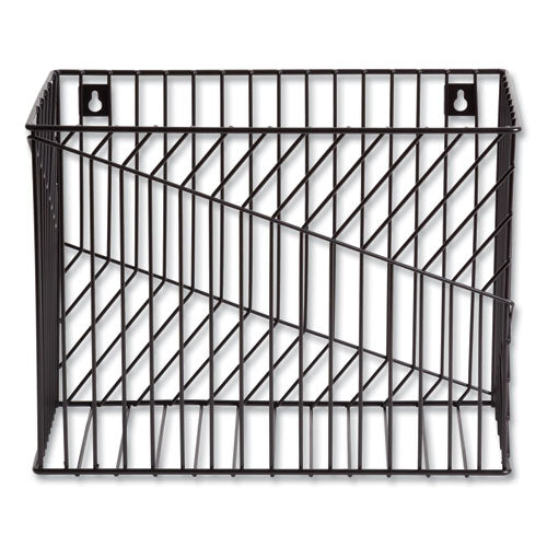 Vena Hanging File Basket, Letter Size, 6.85" Long, Black