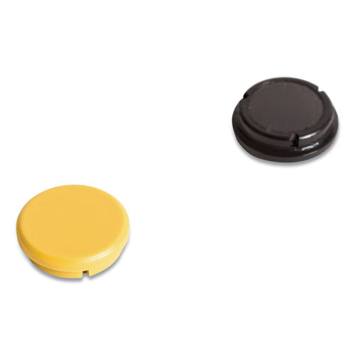 Board Magnets, Circles, 0.75" Diameter, Assorted Colors, 10/pack