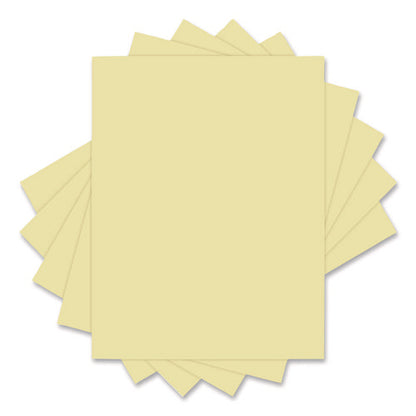 Deluxe Colored Paper, 20 Lb Bond Weight, 8.5 X 11, Canary, 500 Sheets/ream, 10 Reams/carton