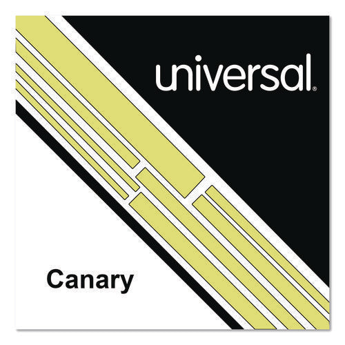 Deluxe Colored Paper, 20 Lb Bond Weight, 8.5 X 11, Canary, 500 Sheets/ream, 10 Reams/carton