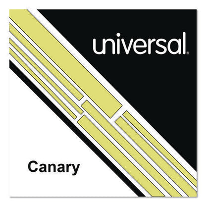 Deluxe Colored Paper, 20 Lb Bond Weight, 8.5 X 11, Canary, 500 Sheets/ream, 10 Reams/carton