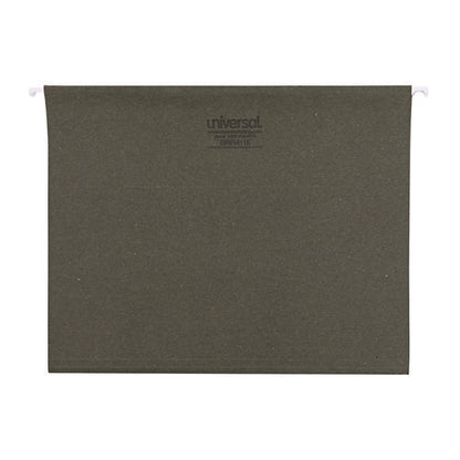 Hanging File Folders, Letter Size, 1/5-cut, Standard Green, 25/box