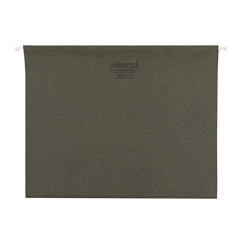 Hanging File Folders, Letter Size, 1/5-cut, Standard Green, 25/box