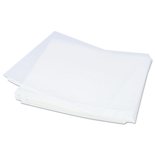 Standard Sheet Protectors, Medium-duty, Side: 3-hole Punched, Top Load 8.5 X 11 Insert, Nonglare Clear Front, 100/box